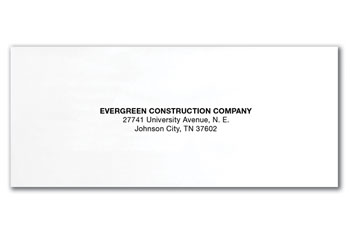 addressed envelope example