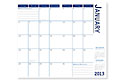 monthly cal. with map refill