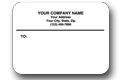 Matte Mail Labels Flat