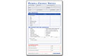 Payroll Change Notice 8.5 X 11