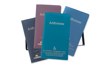 Metallic Address Book