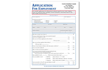 App For Employ (Maryland) Imprinted
