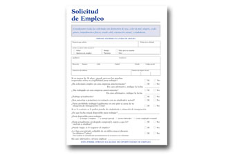 Employment Application (Sp) Impr