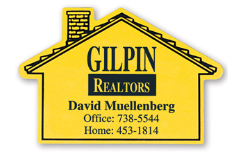 House Magnet 55 Mil.