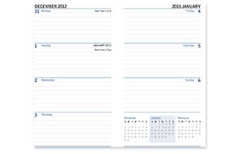 Weekly Planner With Map Insert