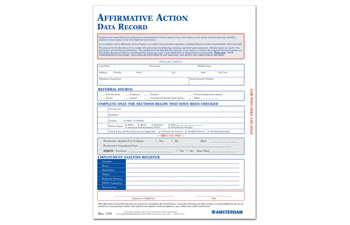 Affirmative Action Data Record