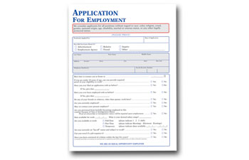 Employment Application Felony