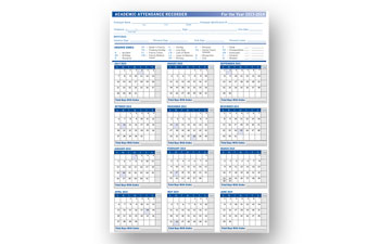 2012 Quarterly Attendance Recorder