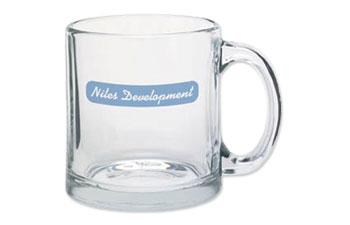 13 Oz. Clear Mug
