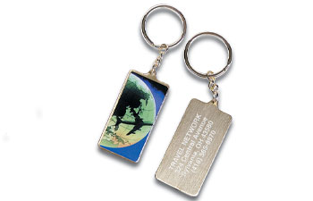 Global Traveler Keychain
