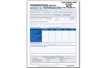 Termination Report Bilingual