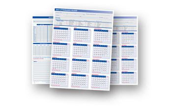 2012 Attendance Folder Plain