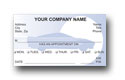 Auto Appointment Cards