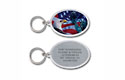 Fabric Of Freedom Keychain