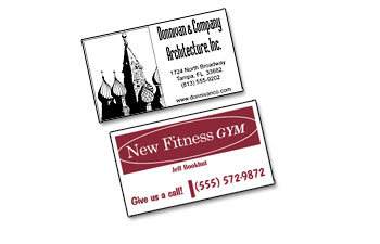 Business Card Magnets