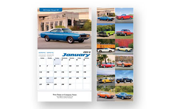 Muscle Car Wall Calendar