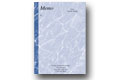 Oversized Memos 7 X 9 Blue Marble