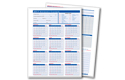 2013 Attendance Calendar Form 25/Pk