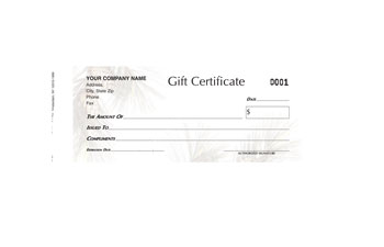 Holiday Gift Certificate