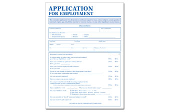 Employment App.(No Ss#)-Imp.