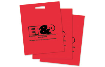 15X18x4 Plastic Die Cut Bag