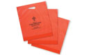 15X18x4 Colored Frosted Die Cut Bag