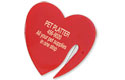 heart shaped letter opener