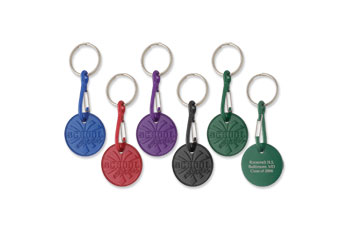 School Spirit Medallion Keychain