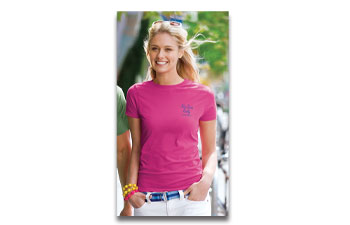 Ladies 100% Cotton T-Shirt
