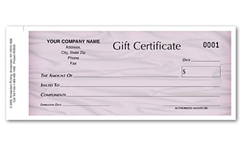 Taffeta Gift Certificate