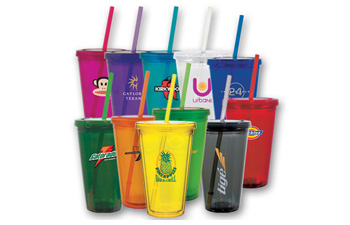 Spirit Acrylic Tumbler+Straw 16Oz