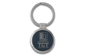 Avner Round Keychain
