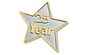 Star Service Award Pin - 25 Yr