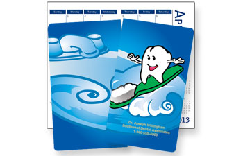 Dental Wave Calendar Monthly