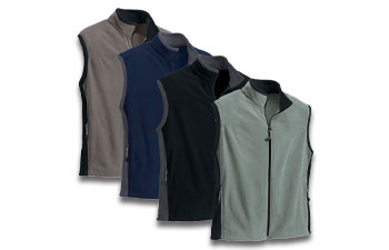 North End Micro Fleece Mens Vest