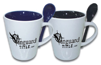 14 Oz Cocoa Spoon Mug