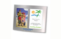 Curved Silver Duo Frame