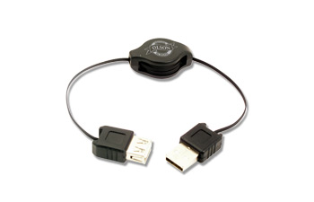 Black 1.1 Retractable Usb