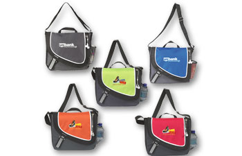 A Step Ahead Messenger Bag-Emb
