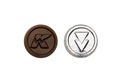 1.5 custom chocolate coin         