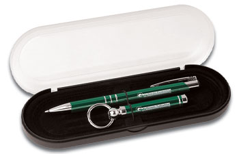 Delane Pen And Keychain Gift Set