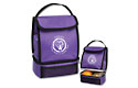 Caring Hearts Purple Lunch Sack