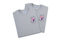 Caring Hearts Grey T-Shirt - Large
