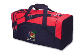 Heart Of Caring Red Amsport Duffel