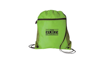 Mesh Pocket Drawcord Bag