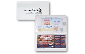 2 Pocket Coupon Holder