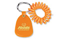 Coil Wrist Key Tag