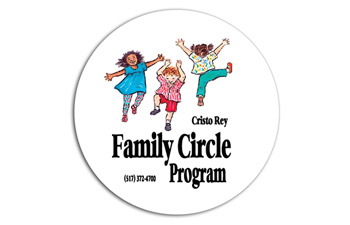 Circle Magnet 3 Dia. Full Color
