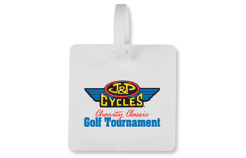 Classic Golf Bag Tag 3 1/2 Square
