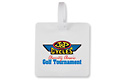 Classic Golf Bag Tag 3 1/2 Square